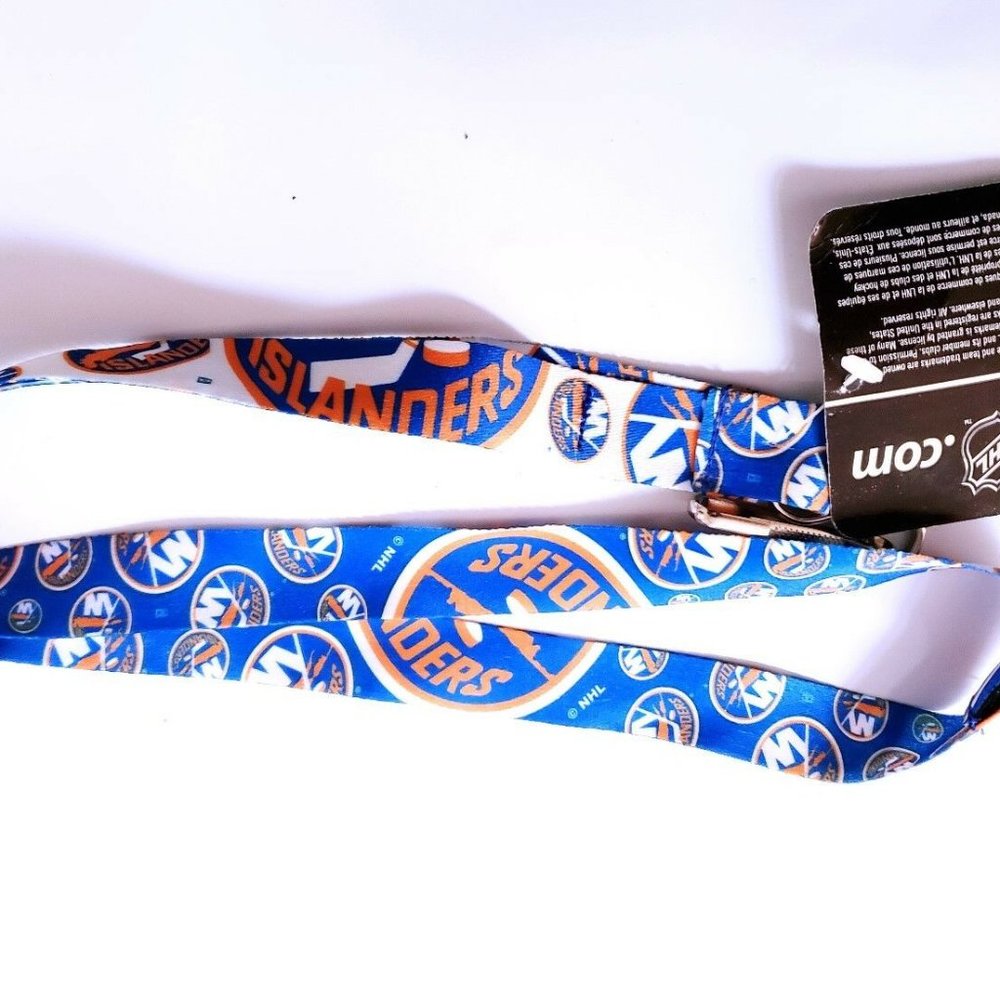 NEW YORK ISLANDERS NHL LANYARD DOUBLE SIDED W/CLIP